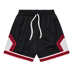 Best Selling Men Mesh Shorts Casual Black Solid Color Custom Logo Waterproof Anti-UV Quick Dry Breathable - Product Image 4