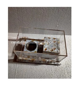 Juego de quemador de incienso de nácar con incrustaciones de hueso, caja para incienso de forma personalizada, hecha a mano, decoración religiosa para mesa - Product Image 2