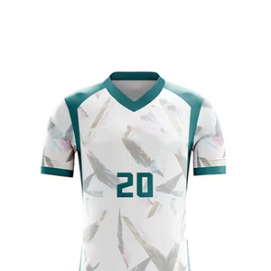 เสื้อและกางเกงวอลเลย์บอลแบบซับลิเมชั่นเต็มตัวสั่งทำขายส่ง ผ้าโพลีเอสเตอร์ 100% ชุดพิมพ์ลายสำหรับทีม - Product Image 4
