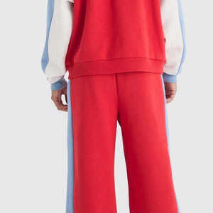 Survêtement personnalisé avec impression en relief pour homme, en molleton de coton épais, coupe oversize, pantalon large, style streetwear - Product Image 3