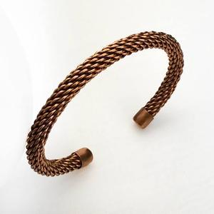 <b>copper</b> wristband new <b>bracelet</b> metal hand wear unisex design here ethnic <b>copper</b> design trendy gift occasions healing jewelry - Product Image 1