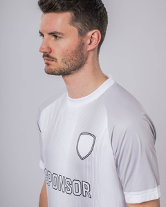 ชุดฟุตบอลแบบซับลิเมชั่นสั่งทำพิเศษ กางเกงขาสั้นระบายอากาศ ป้องกันแบคทีเรีย ควบคุมความชื้น สำหรับฝึกซ้อมและการแข่งขัน ชุดกีฬาแบบ OEM - Product Image 2