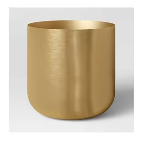 Jardinière en métal élégante pour jardin, pot de fleurs décoratif pour intérieur et extérieur, balcon - Product Image 2