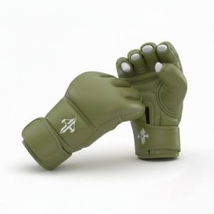 Gants de boxe pour hommes de qualité supérieure, à doigts entiers, légers, en cuir PU, fermeture à lacets, type personnalisé, poignet RIVIAN - Product Image 1