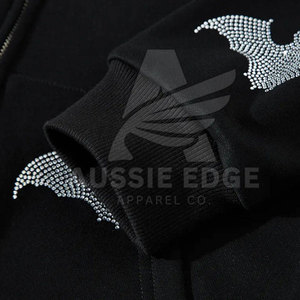 Sudaderas con Pedrería para Hombre, Precio Razonable, Servicio OEM, Estilo Único, Transpirables - Product Image 4