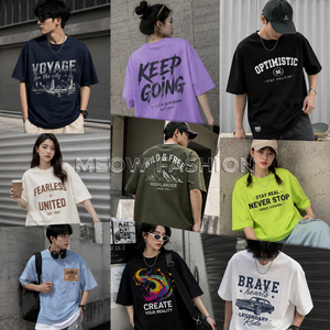 เสื้อยืดเปิดไหล่สำหรับชายและหญิงเสื้อยืดพิมพ์ลายสำหรับเสื้อผ้าจากบังคลาเทศ - Product Image 5