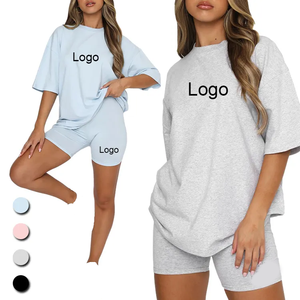 Conjunto de Verano 2026, Última Moda, Personalizable, para Mujer, con Estampado, Conjunto Deportivo Corto, Camiseta sin Mangas y Pantalones Cortos para Hombre - Product Image 2