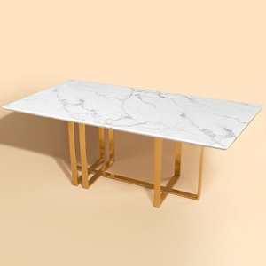 Mesa consola de diseño clásico con detalles de latón con pátina de bronce, mueble de pasillo de diseño contemporáneo. - Product Image 1