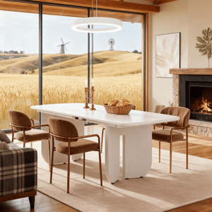 Tavolo da Pranzo Ovale con Piano in Marmo Solido Stabile e Durevole, Arredamento per Ristoranti e Sale da Pranzo di Appartamenti - Product Image 6