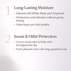 Desodorante en Aerosol con Aroma a Musk Blanco Coreano, 200 ml, Bruma Corporal, Marca Privada Personalizada - Product Image 5