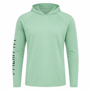 Camiseta de Pesca Transpirable MEGAMAPLE con Logotipo Personalizado, Protección UV UPF 50+, Secado Rápido, Ligera, de Poliéster, Unisex - Product Image 2