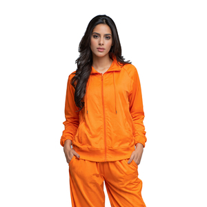 Wholesale Pullover Hoodie <b>Jogger</b> Sweatpants Set Women Winter <b>Polyester</b> Tracksuit Ladies Streetwear 100% <b>Polyester</b> Tracksuit Girl - Product Image 4