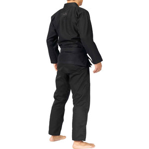 Kimono de Jiu Jitsu Brasileño BJJ de Alta Calidad, 450 Gsm, para Adultos, Color Blanco, 100% Algodón Elástico, Duradero, con Logotipo Personalizado - Product Image 4