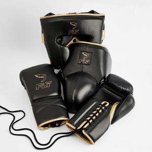 Conjunto de boxeo profesional personalizado 2024 para hombre, transpirable, cómodo, de cuero vacuno, protección para adultos. - Product Image 4