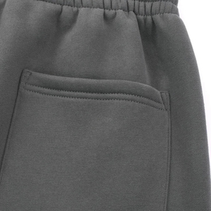 Pantalon de survêtement ample anti-rides, respirant, écologique, en Spandex/Coton, OEM, anti-boulochage, avec cordon de serrage à la taille et logo personnalisé - Product Image 2