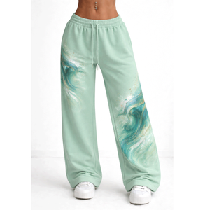 Pantalones deportivos para mujer, corte relajado, tela suave, perfectos para entrenamientos en el gimnasio, atuendos casuales y comodidad diaria. - Product Image 6