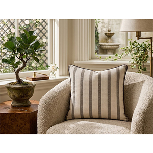 100% Premium Waffle Linen Custom Striped Plush Cushion <b>Cover</b> <b>Throw</b> Pillowcase Decorative Sofa <b>Bed</b> Cushion <b>Cover</b> - Product Image 2