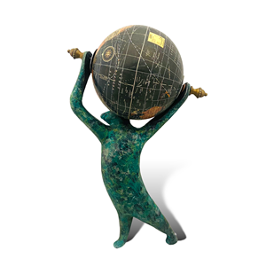 Metallic Squirrel Carrying <b>Globe</b> GL10 Product Category - Product Image 1