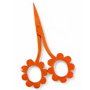 Ciseaux Orange Daisy Flower Power - Product Image 2