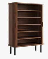 Meuble à chaussures en bois massif sur mesure pour entrée, salon, appartement, entrepôt et usage domestique – Design moderne, rangement facile