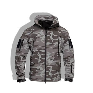 Chaqueta Táctica Softshell para Hombre, con Capucha, Impermeable, Cortavientos, para Senderismo y Actividades al Aire Libre, con Logotipo Personalizado - Product Image 6