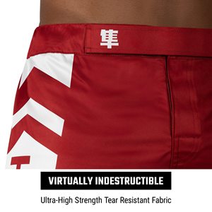 Pantalones cortos de kickboxing para hombre, pantalones cortos de entrenamiento de artes marciales con cintura elástica y cordón, ligeros, de secado rápido, para gimnasio, entrenamiento, artes marciales, mma - Product Image 3