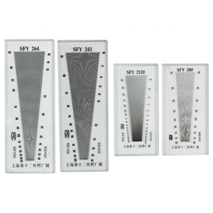 Darsen iplik kumaş boylam ve enlem ayna cam atkı çözgü yoğunluk ölçer tekstil yoğunluğu ölçeği ölçüm cihazı - Product Image 5