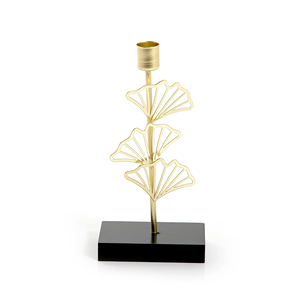 เชิงเทียนโลหะดีไซน์มินิมอลสำหรับตกแต่งภายในอย่างเรียบง่าย เพิ่มความสวยงามให้กับพื้นที่ด้วยรูปทรงเรียบง่ายและแสงนุ่มนวล - Product Image 1
