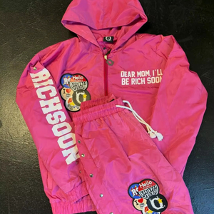 2026 Unisex Nylon Shorts Set Custom Made <b>Mens</b> Set Zip up <b>Jacket</b> Polyester Nylon Two Piece Windbreaker Short Set Tracksuit - Product Image 1