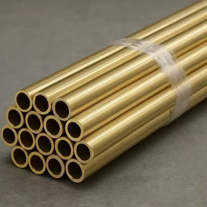 VINAYAK ENTERPRISE Barre en laiton massif industrielle de 1 pouce, 3 mètres, barre d'extrusion métallique robuste, quincaillerie de précision, stock fabriqué en Inde - Product Image 1