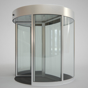 <span class=keywords><strong>Porte</strong></span> tournante automatique au design moderne pour hôtels : verre trempé imperméable avec surface finie haut <span class=keywords><strong>de</strong></span> gamme pour entrée <span class=keywords><strong>de</strong></span> luxe - Product Image 4