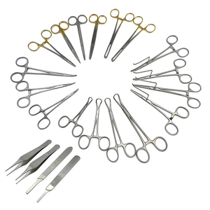 Kit d'instruments chirurgicaux pour ovariectomie et ligature ovarienne animale - Product Image 2