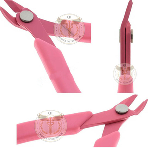 Qorvex Instruments 2175 High Quality Maxi Shear <b>Flush</b> <b>Cutter</b> Plier Stainless Steel Light Weight Smooth Work Soft Wire Jewelry - Product Image 5