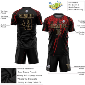Ensemble de football personnalisé sublimé de la série Elite |   Ensemble de football Performance Fit pour hommes |   Design illimité et sublimation de couleurs vibrantes - Product Image 3