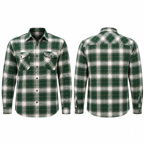 เสื้อเชิ้ตนักขี่มอเตอร์ไซค์ ทำจากใยอะรามิดบุด้วยผ้าฟลานเนลสำหรับผู้ชาย เสื้อเชิ้ตขายดีสำหรับนักขี่มอเตอร์ไซค์ - Product Image 1