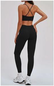 Sujetador Deportivo Sin Costuras para Mujer, de Alta Calidad, Personalizado al por Mayor, con Gran Soporte, para Fitness, Yoga, Gimnasio, Ropa Deportiva - Product Image 4