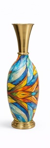 Venta Directa de Fábrica, Florero Moderno Hecho a Mano, Recubierto de Polvo Metálico, para Decoración del Hogar/Bodas - Product Image 2