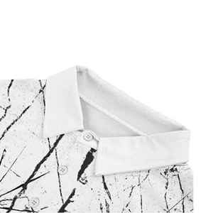 Chemise polo homme décontractée, sublimation, tendance, 100% polyester mesh, service OEM, design haut de gamme, chemise premium pour homme - Product Image 4