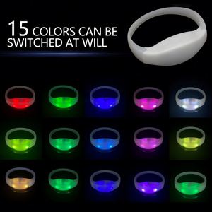 Pulsera Luminosa LED para Actividades al Aire Libre, Pulsera Luminosa Interactiva con Control Central para Conciertos, con Logotipo Personalizado - Product Image 2