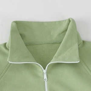 Vente en gros, pull à fermeture éclair et pantalon de survêtement pour enfants, vêtements décontractés, Logo personnalisé, survêtement pour enfants - Product Image 3