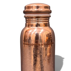 Wellness Copper <b>Water</b> <b>Container</b> from Indian exports international. ( Certified pure copper ) - Product Image 4