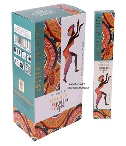 Populaire Golden Vijayshree Marque Bois De Santal Copal Masala Roulé À La Main Bâtons D'encens 15 g Pack En Gros De L'Inde Bâtons D'encens - Product Image 4