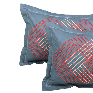 Ensembles de jupes de lit en dentelle brodée de haute qualité pour la maison, 100 % polyester, 200 fils, écologiques, imperméables, avec logo personnalisé, service OEM - Product Image 3