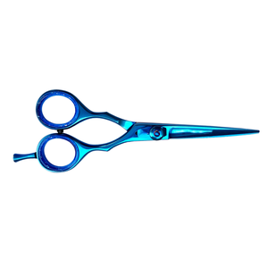 Tijeras de Belleza Profesionales para Salón, de Acero Inoxidable con Mango de Cerámica, para Diestros, 32 Dientes, Punta Redonda y Afilada, Herramienta de Barbería - Product Image 4