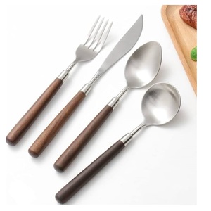 Top Trending Custom Logo Premium Durable <b>Cheese</b> <b>Set</b> Wooden Enamel Handle Cutlery Supplier & Manufacturer By India - Product Image 3