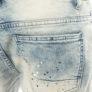 กางเกงยีนส์ขาสั้นลำลองผู้ชายแบบใหม่ ระบายอากาศได้ดี พิมพ์ลาย คุณภาพสูง ออกแบบโลโก้ได้ตามต้องการ - Product Image 6