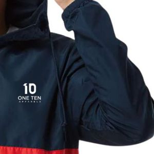 Lightweight Pullover Windbreaker Anorak <b>Jacket</b> <b>Half</b> <b>Zip</b> Hooded Water Resistant Outdoor Hiking Travel Casual Sports Everyday Wear - Product Image 5