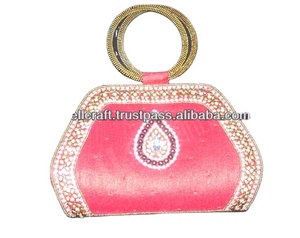 Pochette en satin Lowellcraft, élégante pochette de soirée pour mariée et demoiselle d'honneur, pour femmes - Product Image 3