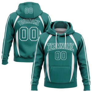 Sweat à capuche personnalisé pour homme, imprimé, bordeaux et blanc, en polyester par sublimation, style sportif avec poche pour nom et numéro, idéal pour l'automne - Product Image 5