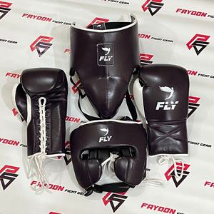 Fabrication sur mesure de haute qualité en cuir de vache véritable, ensemble de boxe de combat personnalisé, ensemble de boxe de combat professionnel - Product Image 5